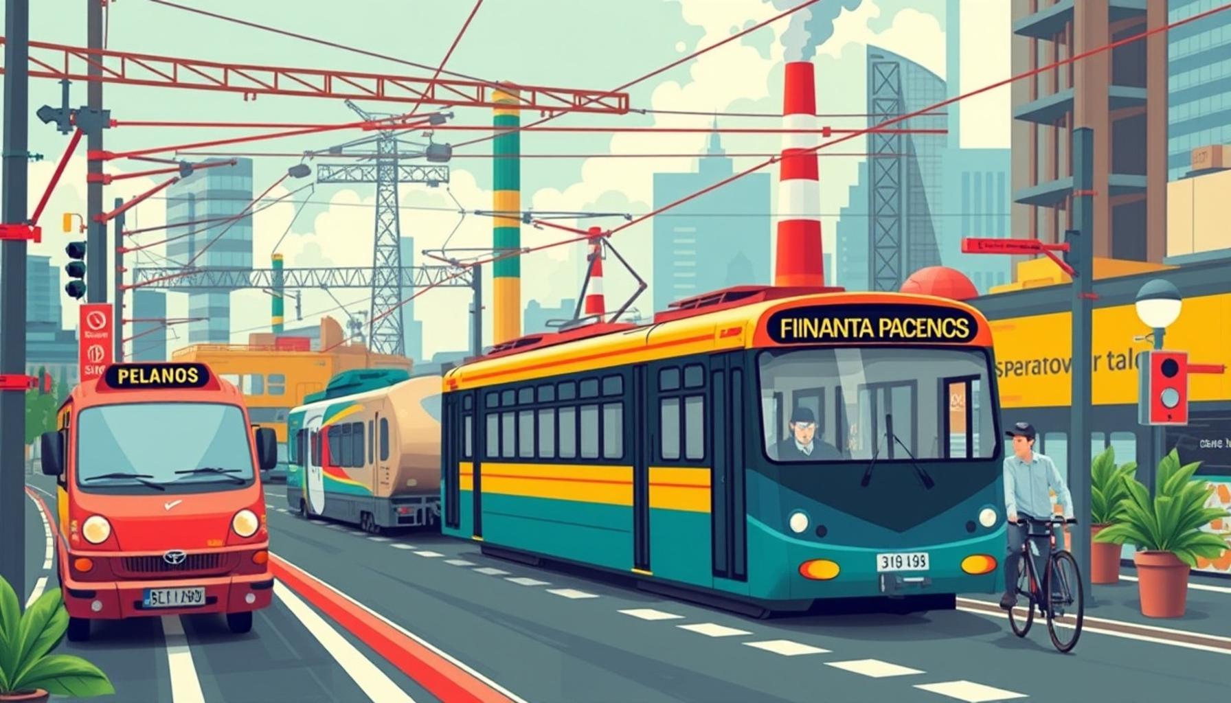 L&rsquo;Influence de la Révolution Industrielle sur la Mobilité Urbaine et les Technologies de Transport Modernes
