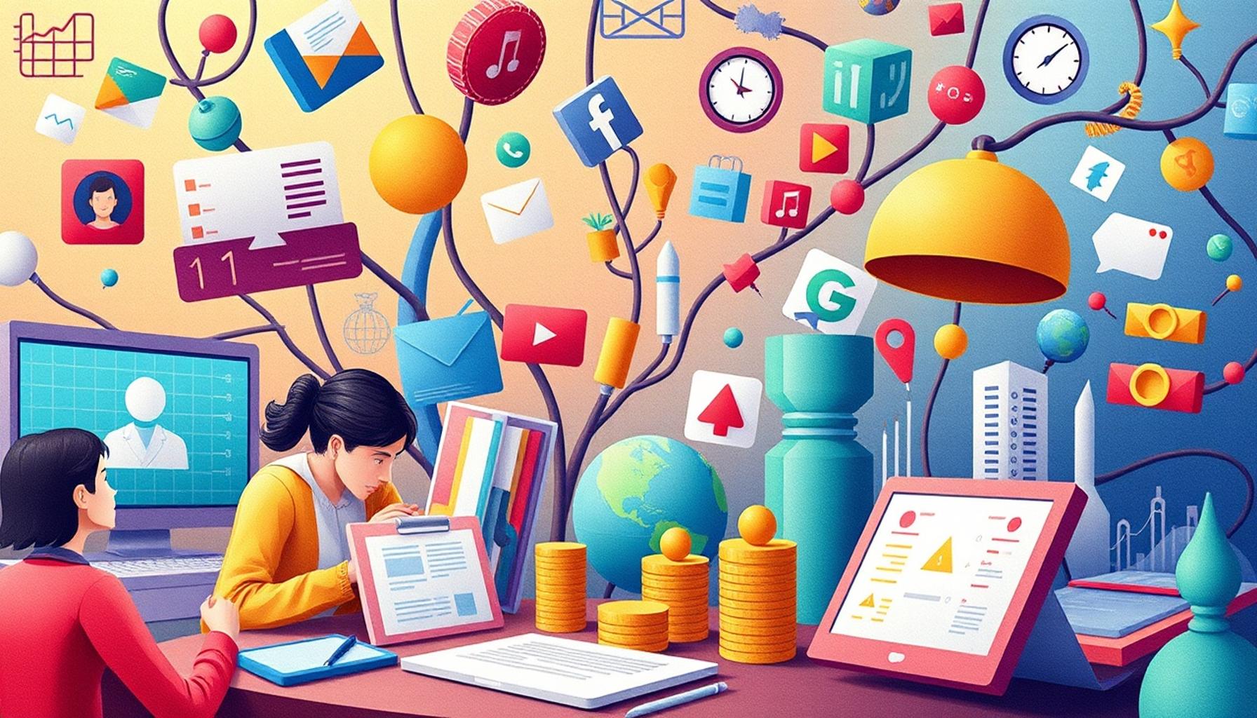 L&rsquo;évolution des réseaux sociaux et ses effets sur la communication moderne