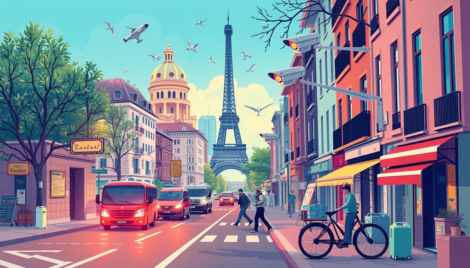 Défis éthiques de la technologie de surveillance dans les zones urbaines en France